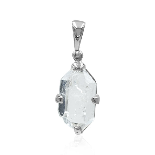 Starborn Herkimer Diamond Pendant in Sterling Silver