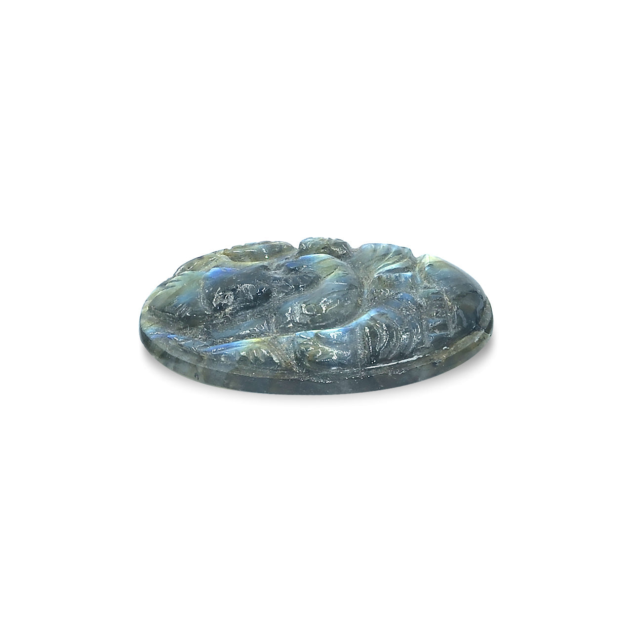 Starborn Hand Carved Labradorite Ganesh - 1 piece