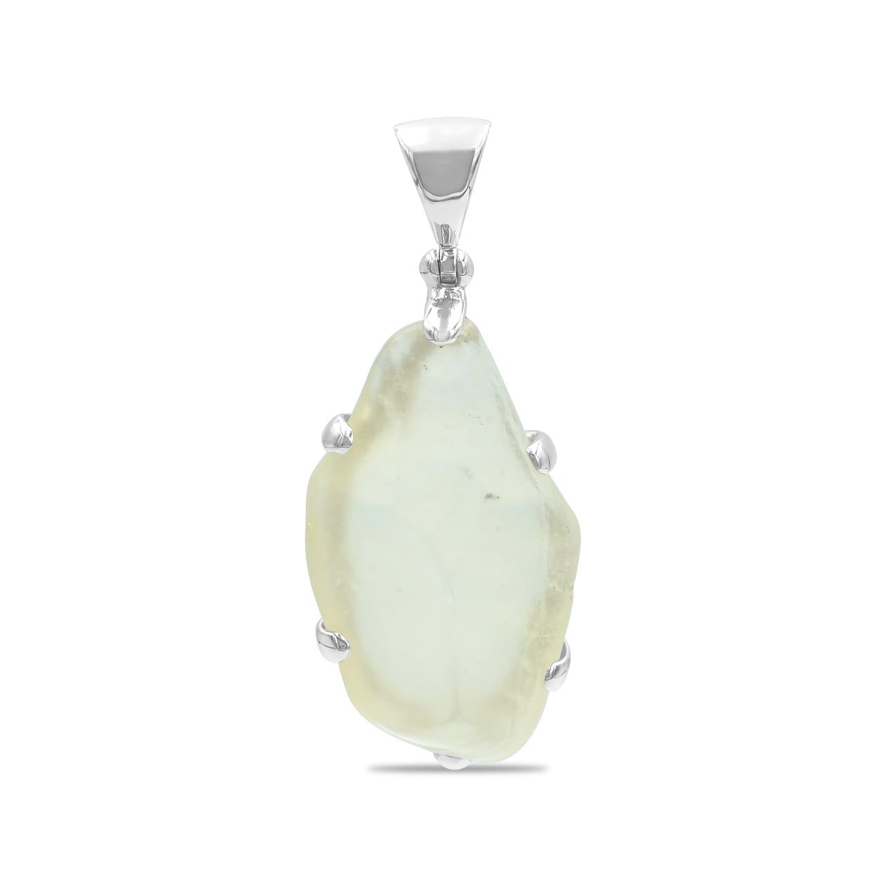 Starborn Libyan Desert Tektite Pendant in Sterling Silver
