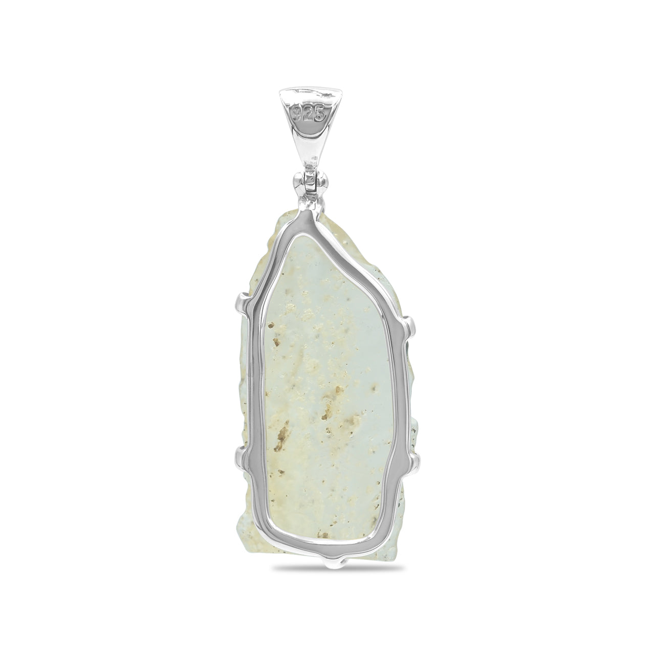 Starborn Libyan Desert Tektite Pendant in Sterling Silver