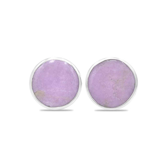 Starborn Phosphosiderite Post Earring in Sterling Silver