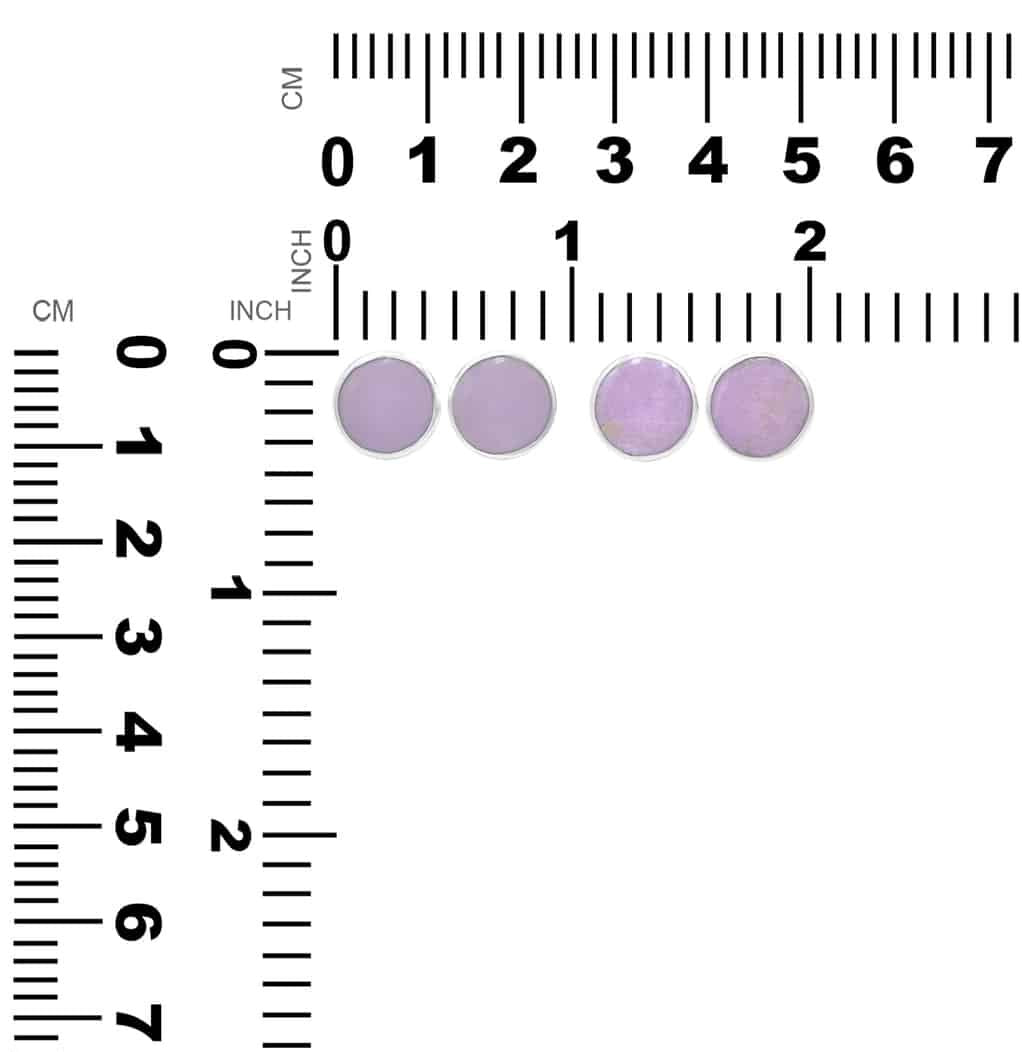 Starborn Phosphosiderite Post Earring in Sterling Silver