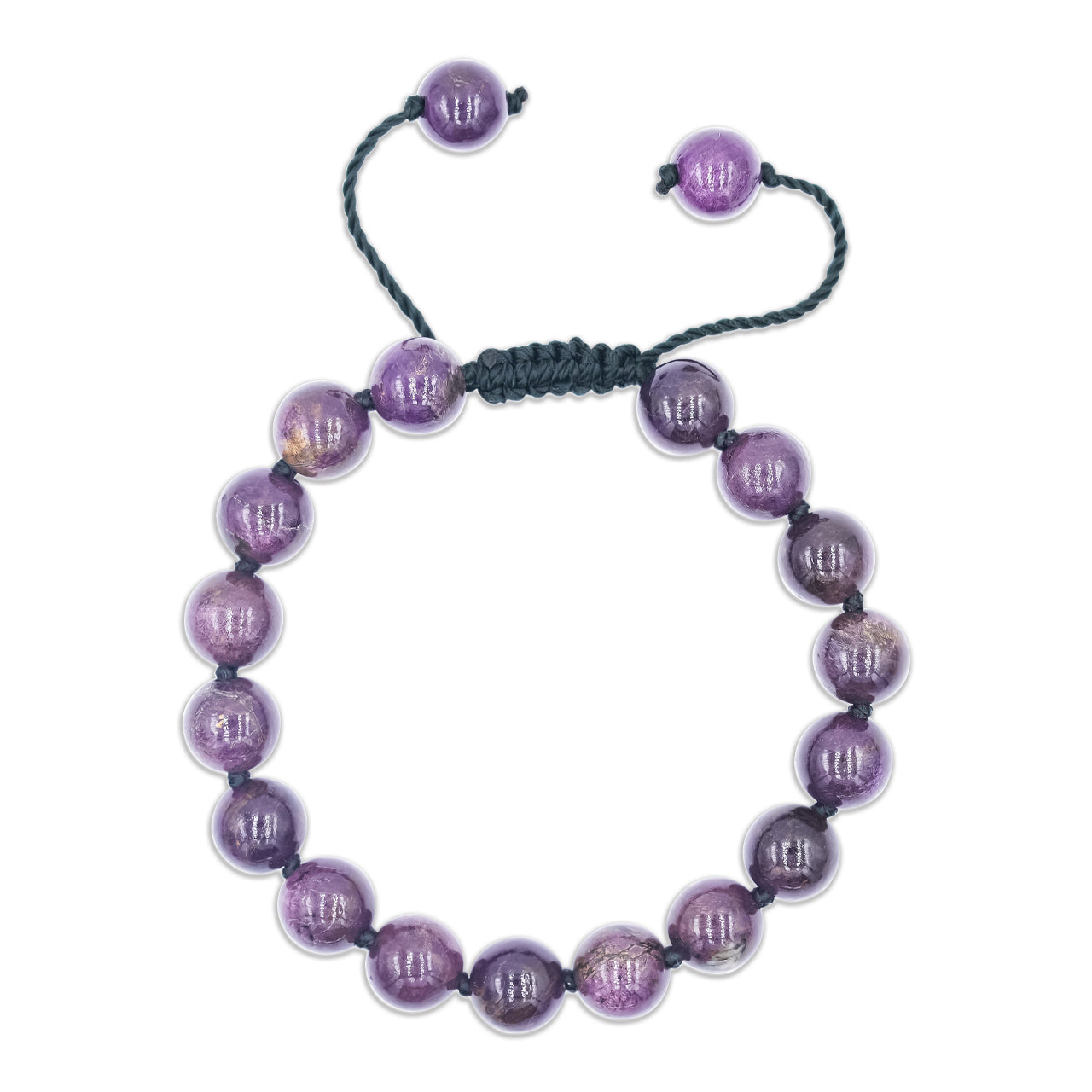 Starborn Purpurite Adjustable Beaded Bracelet