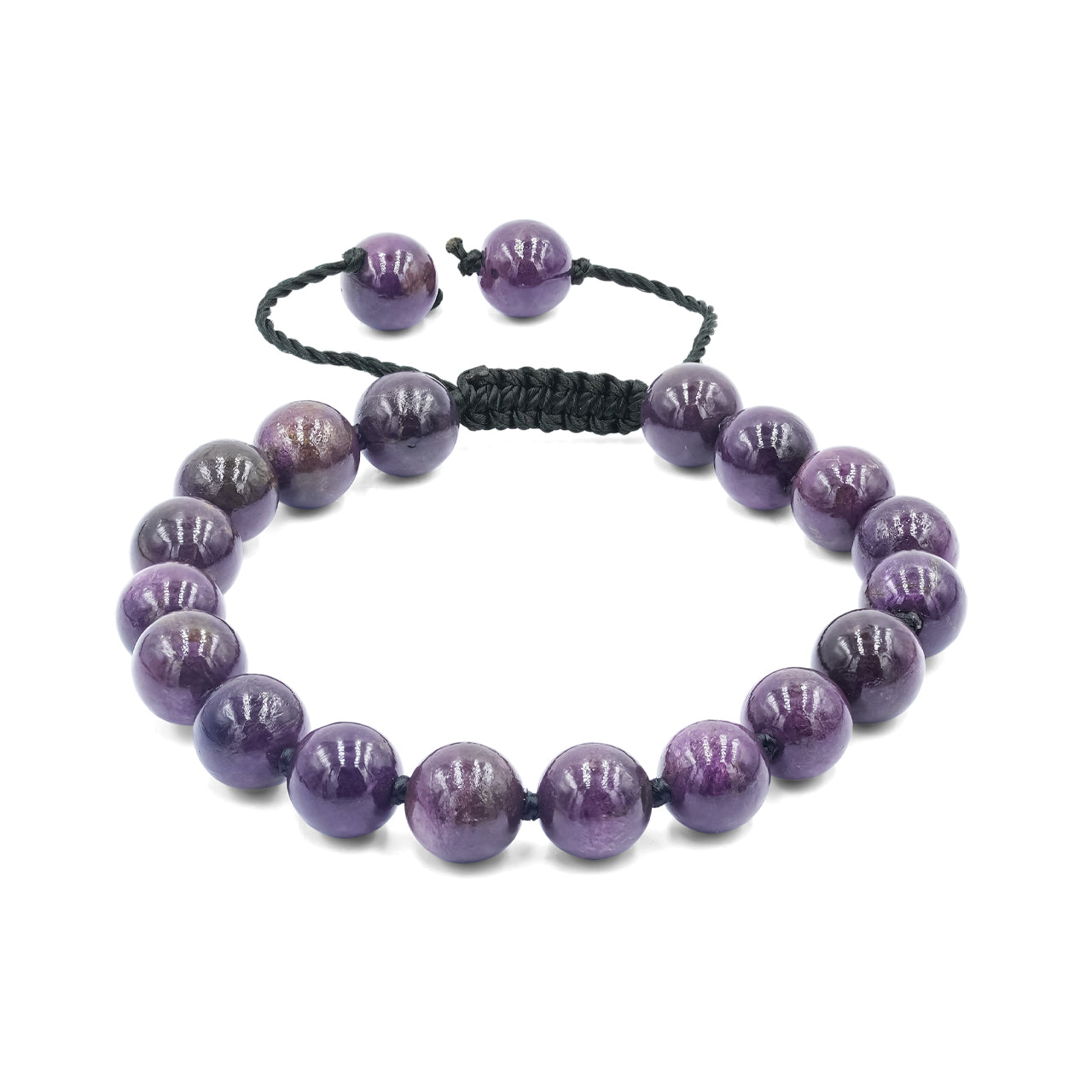 Starborn Purpurite Adjustable Beaded Bracelet