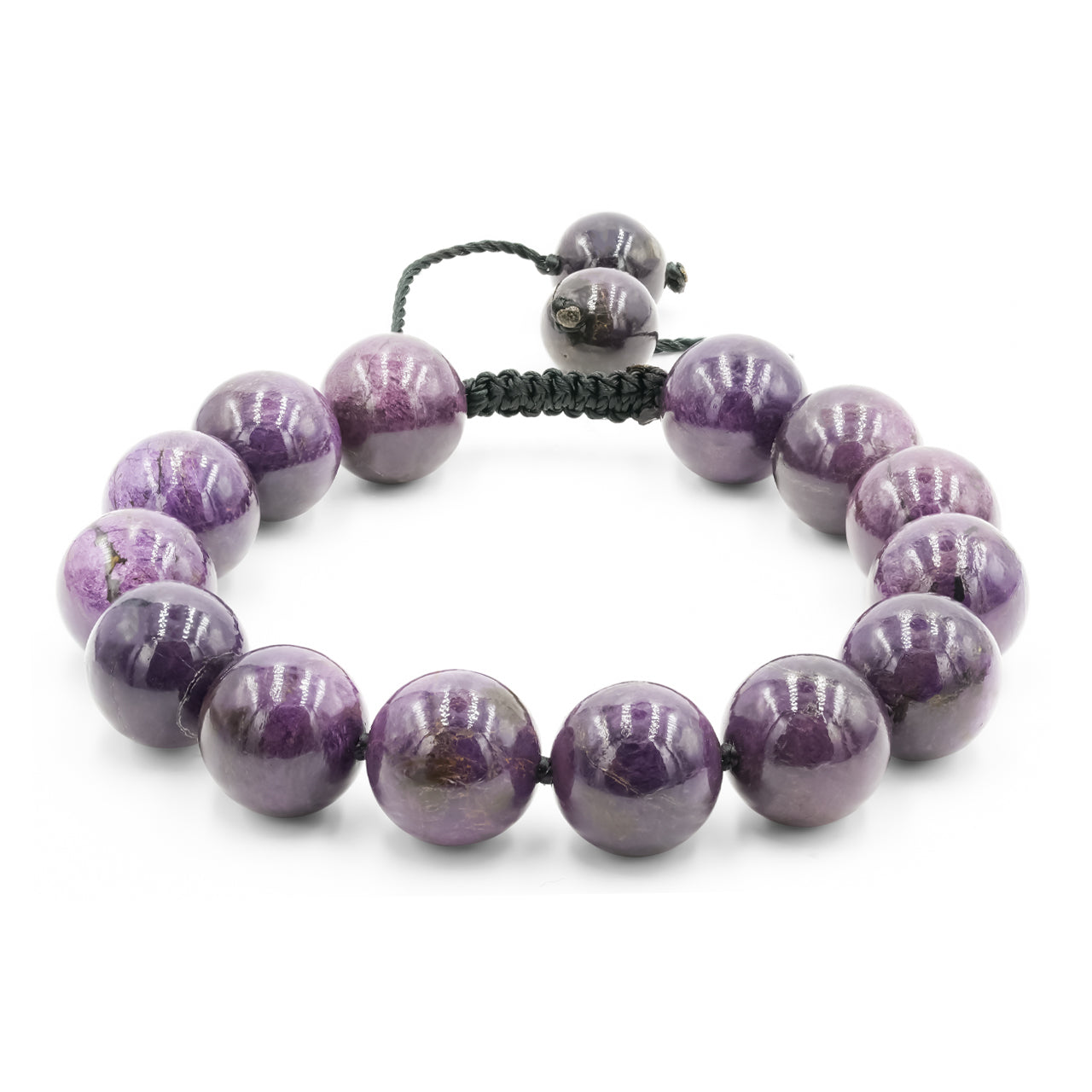Starborn Purpurite Adjustable Beaded Bracelet