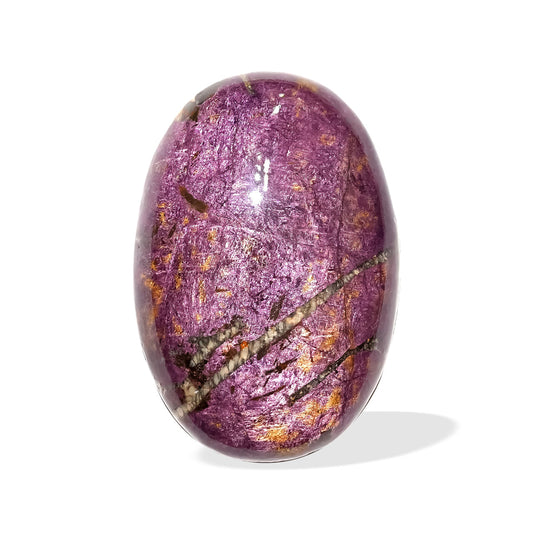 Starborn Polished Purpurite Palm Stone