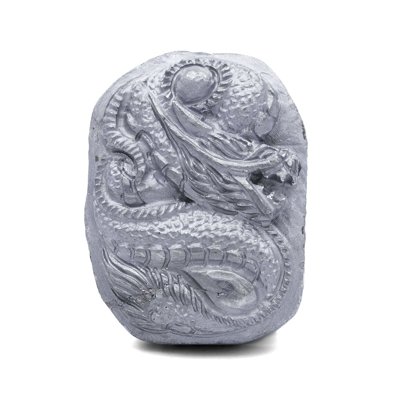 Starborn Silica Carved Dragon Cabochon 40-43mm Rectangle - 1 piece