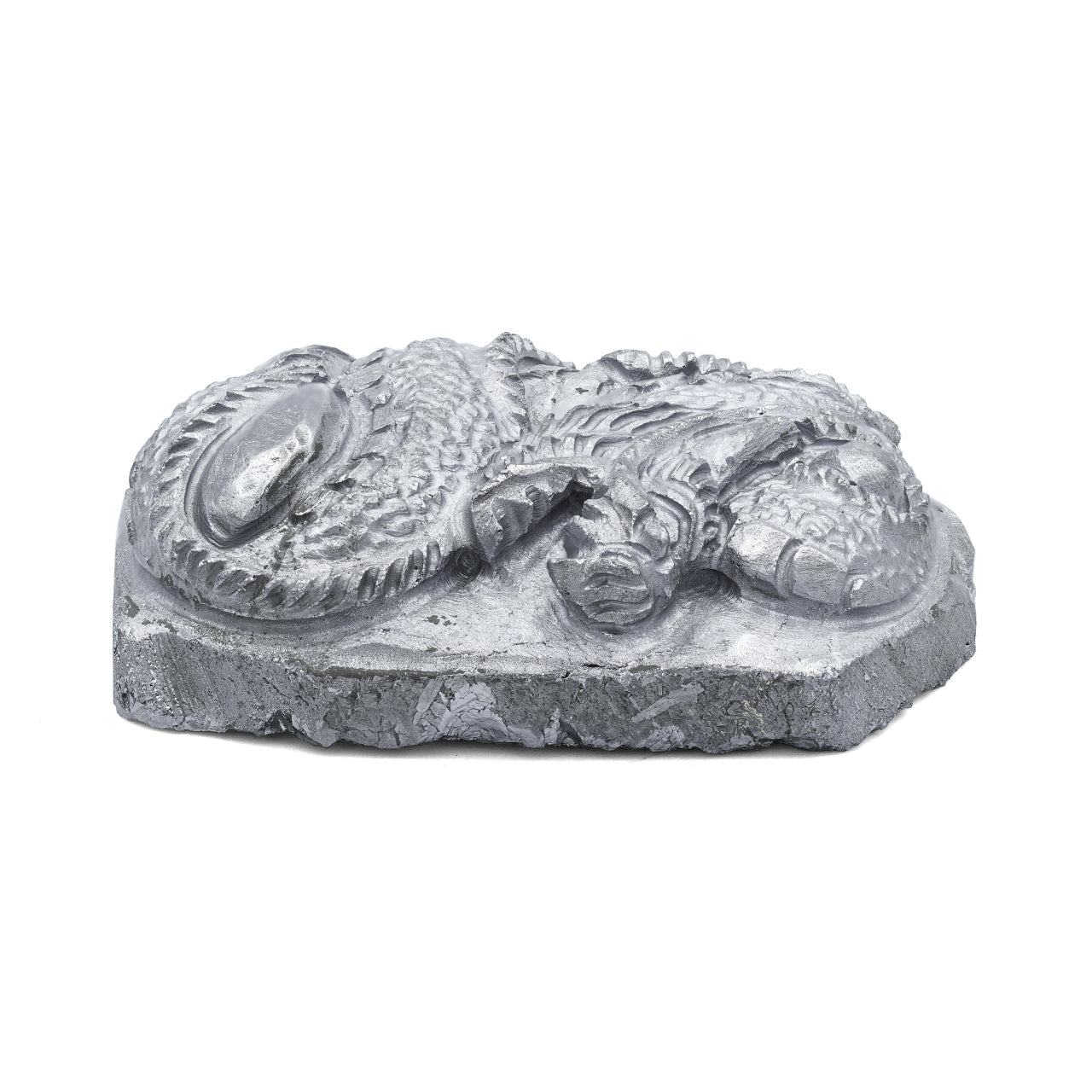 Starborn Silica Carved Dragon Cabochon 40-43mm Rectangle - 1 piece