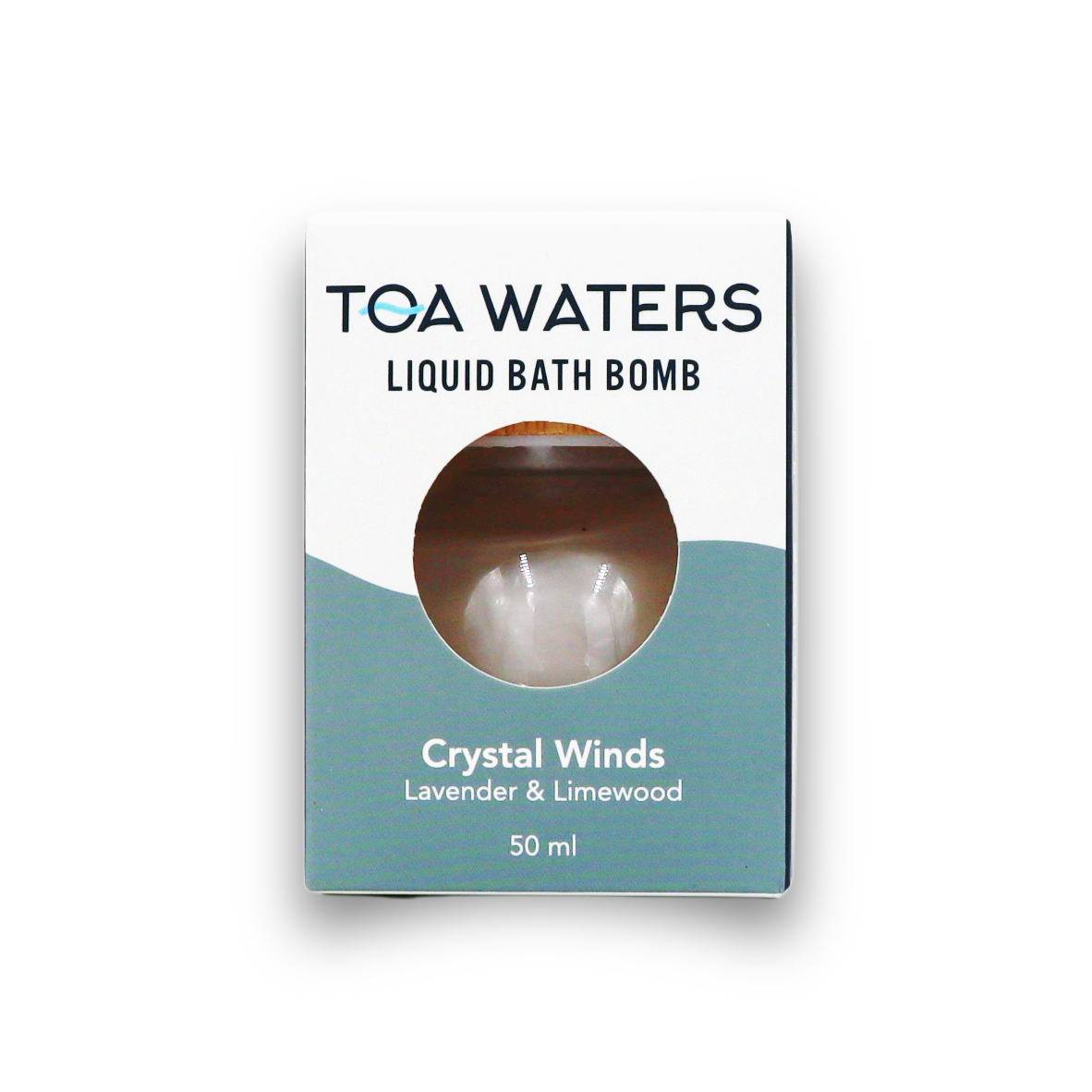 Crystal Winds Liquid Bath Bomb - Lavender and Limewood