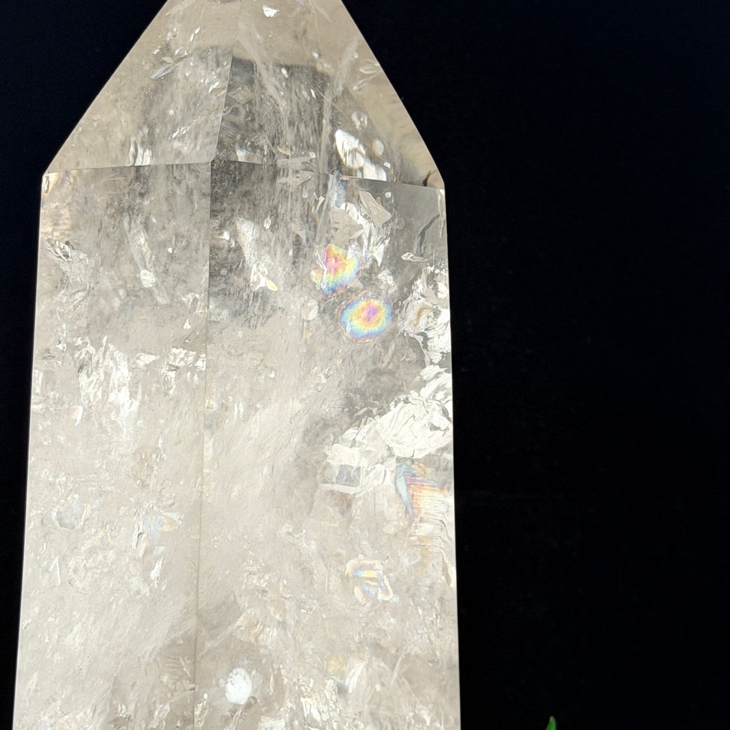 XL Stunning Clear Quartz Tower