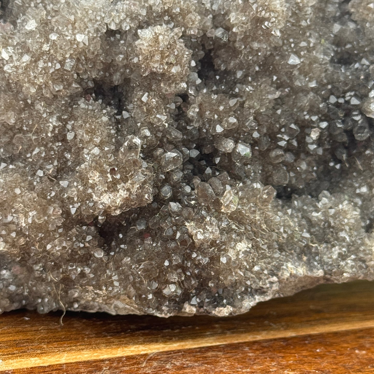 Dolomite on Quartz in Matrix
