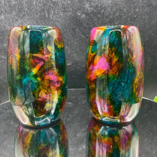 7 Color Jade Vase