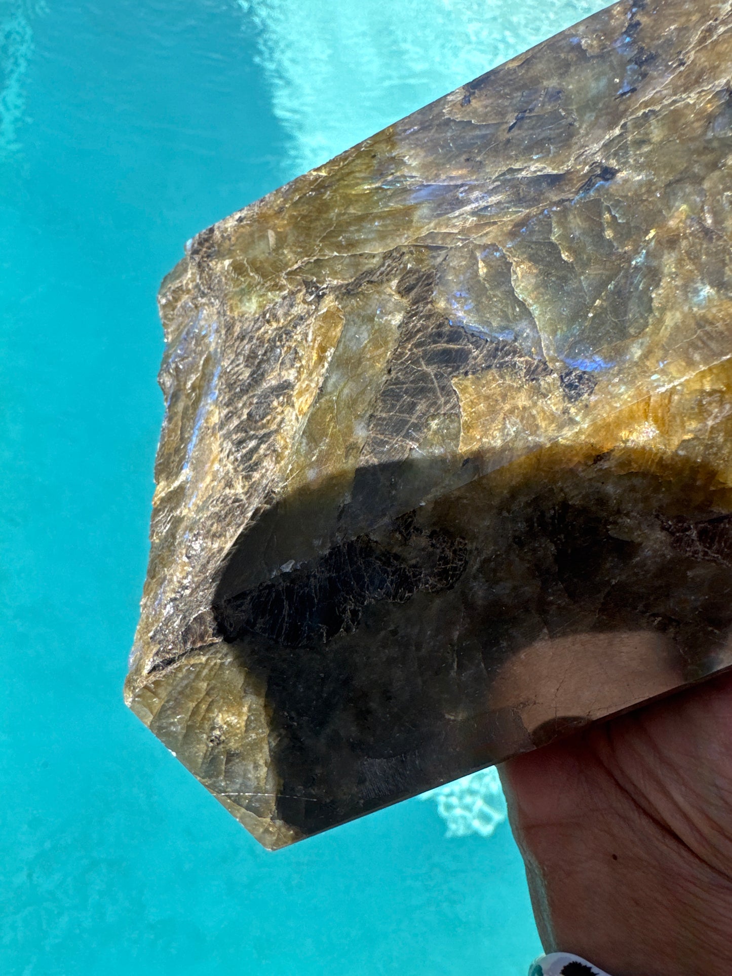 Large Labradorite Tower