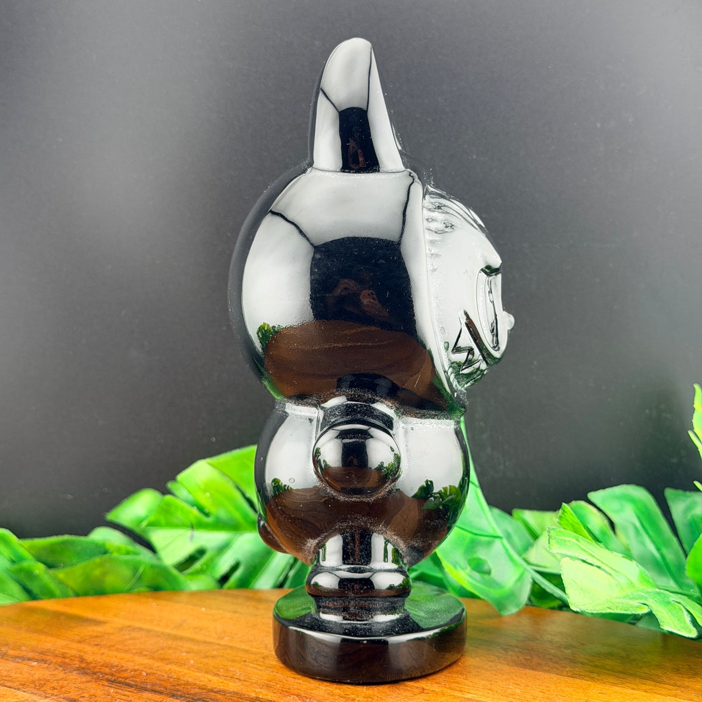 XL Black Obsidian Labubu