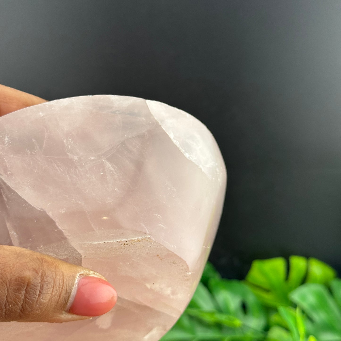 Jelly Rose Quartz Bowl