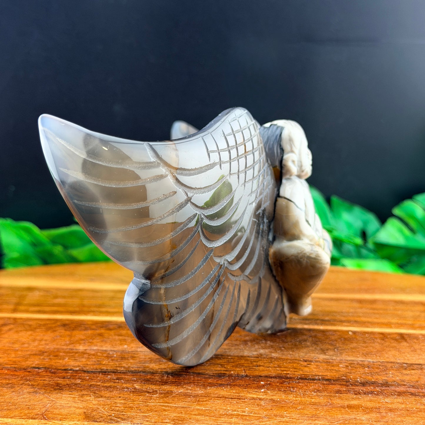 Volcano Agate Cherub Angel