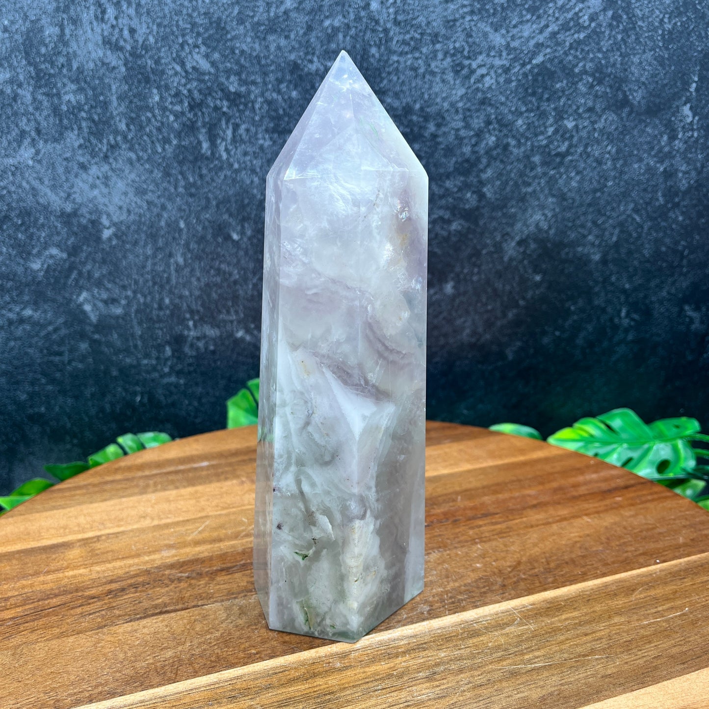 Light Purple Fluorite Tower