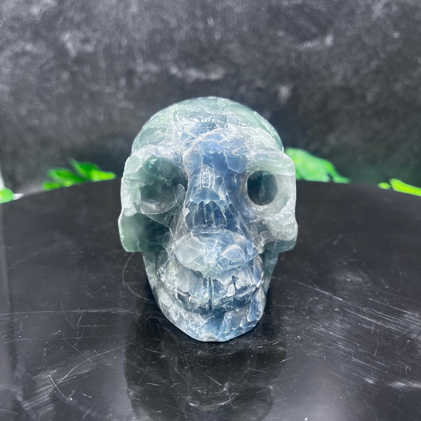 Funky Fluorite Skull