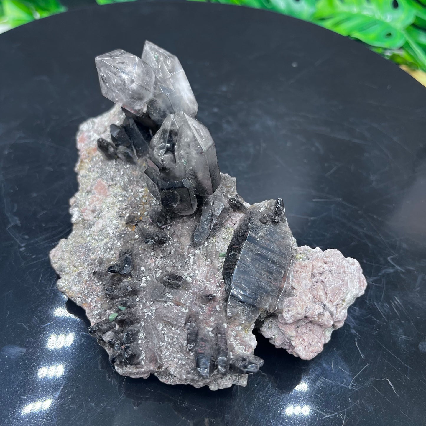 Smoky Elestial Cluster on Matrix