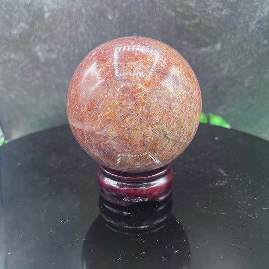 Red Quartz Sphere