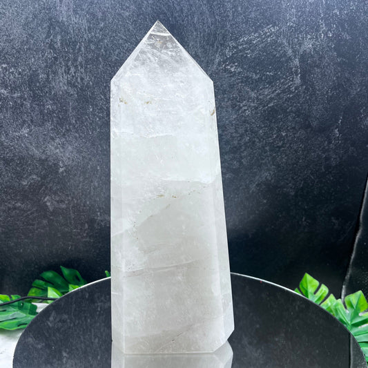 Large Clear Quartz Tower