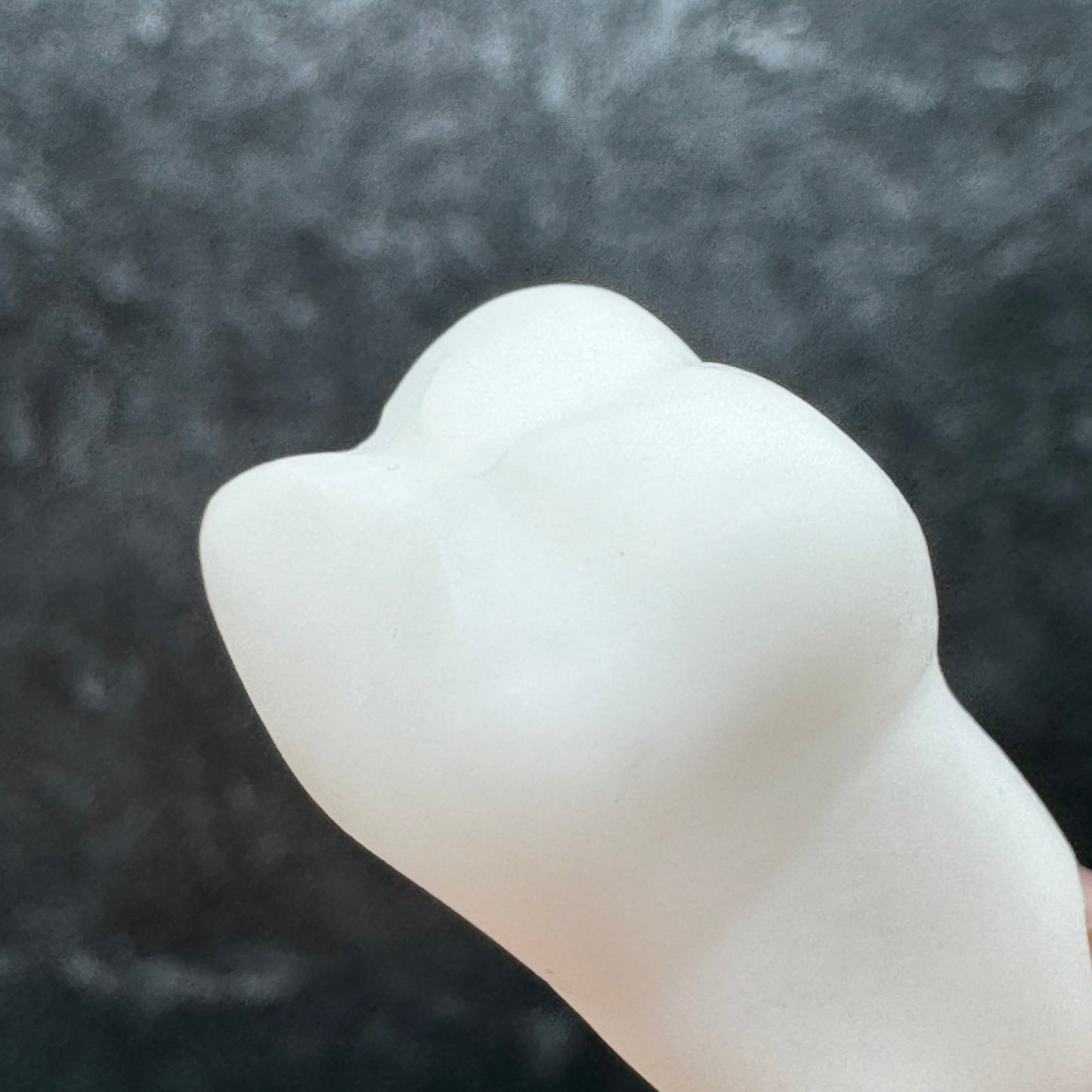 White Jade Tooth Carving