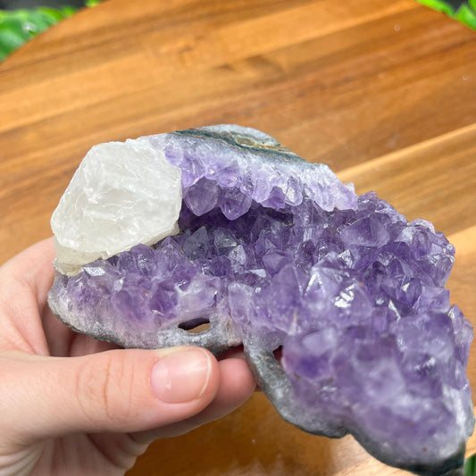Calcite Amethyst Butterfly