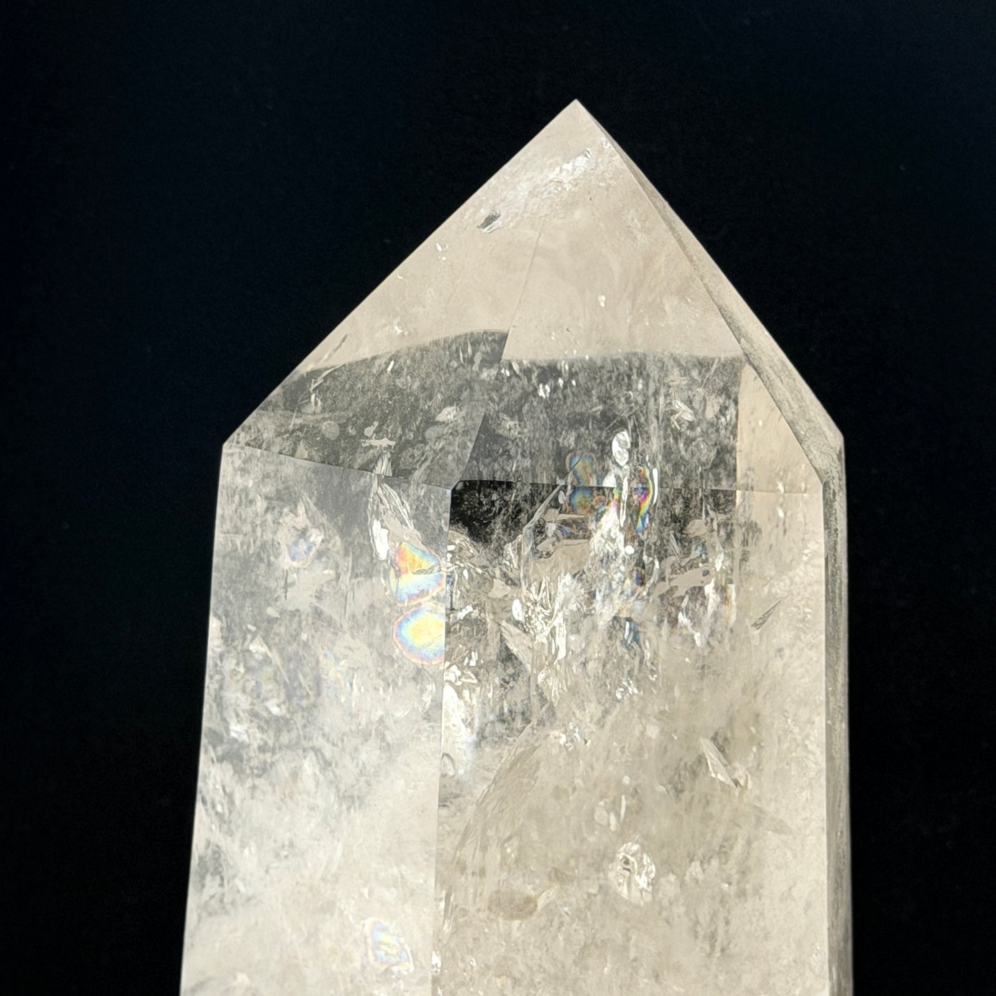 XL Stunning Clear Quartz Tower