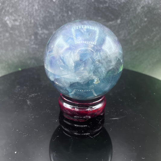 Rainbow Fluorite Sphere