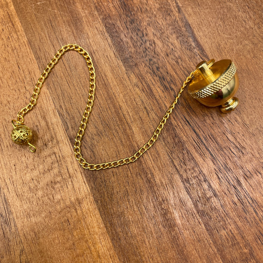 Bronze Acorn Pendulum