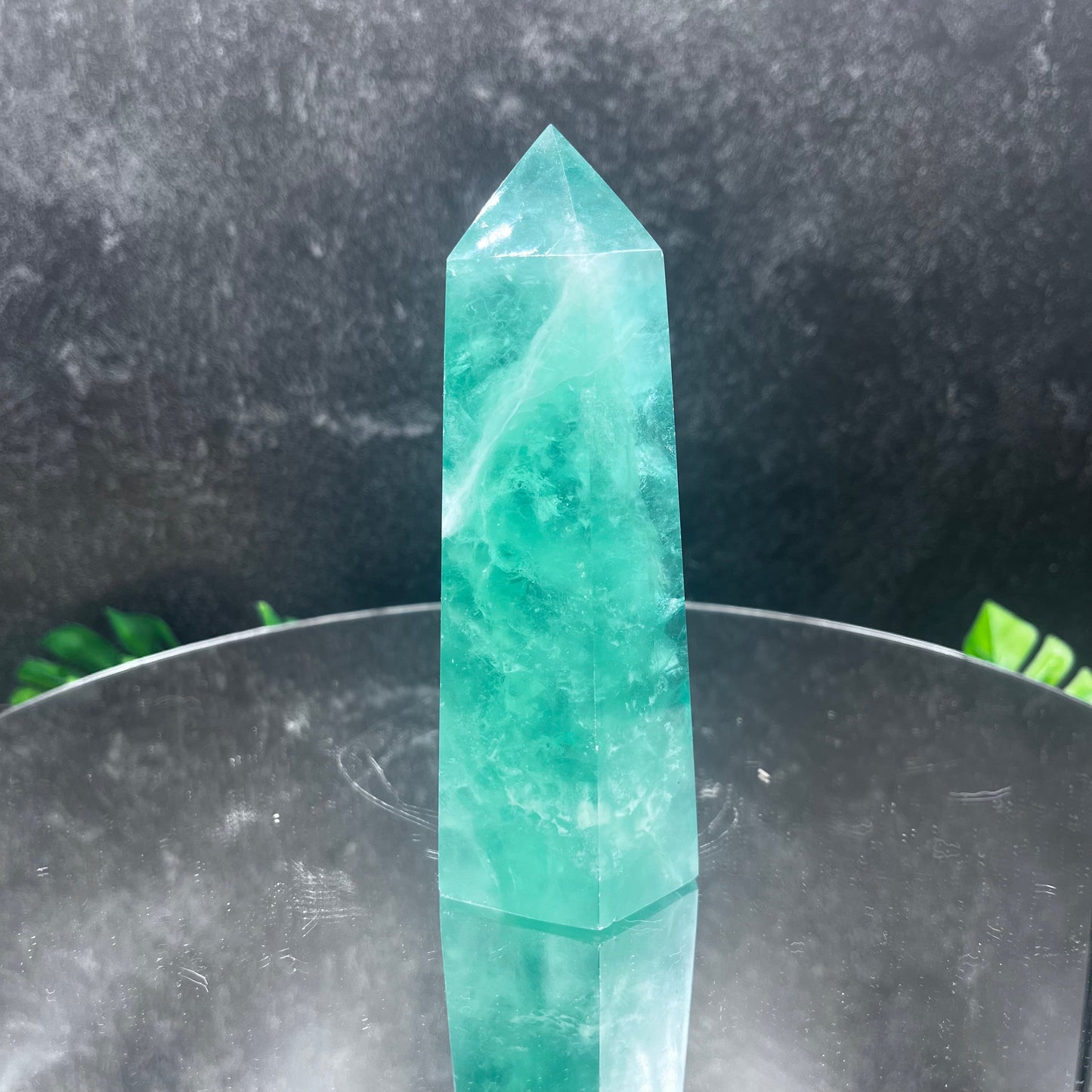 Green Fluorite Tower