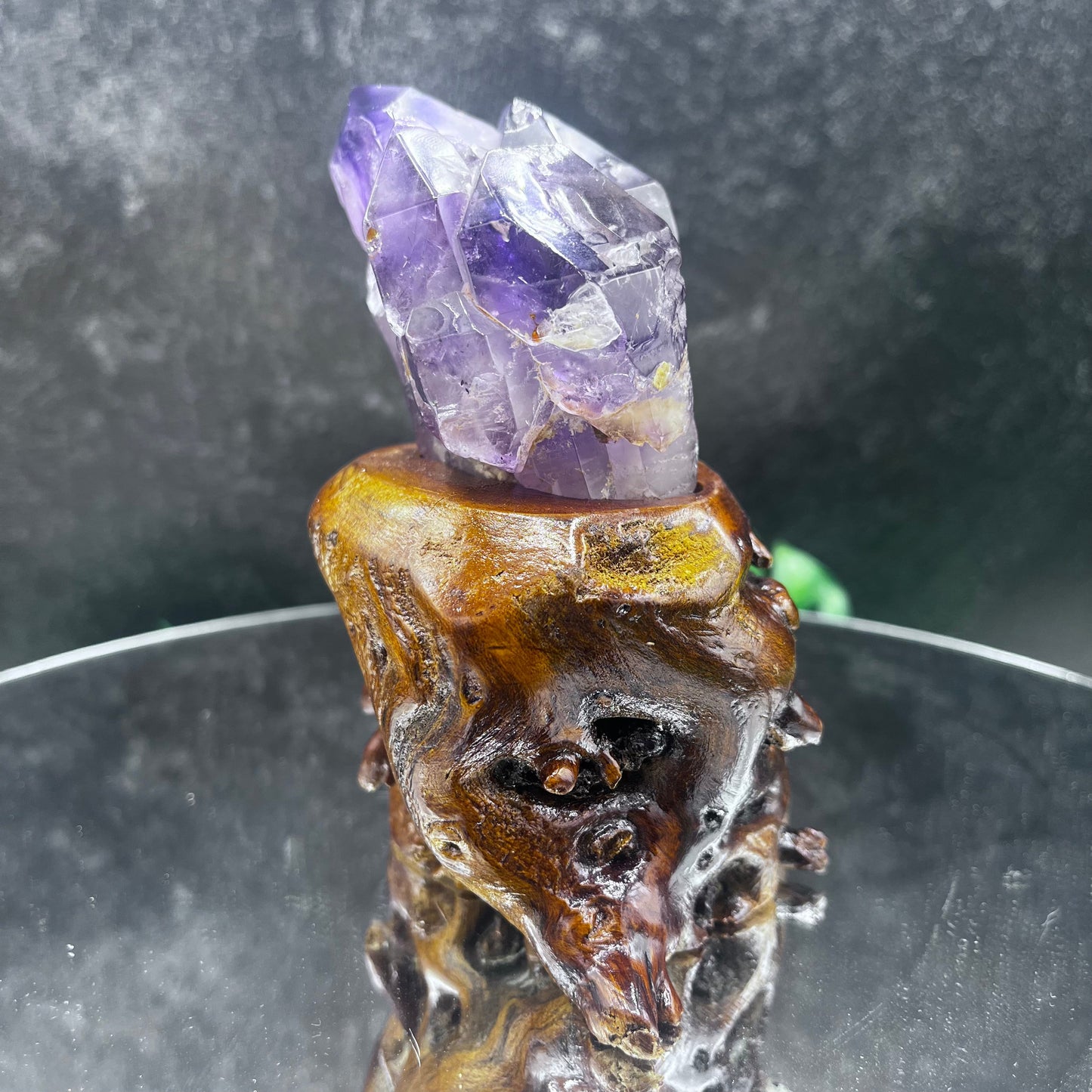 Amethyst on Stand