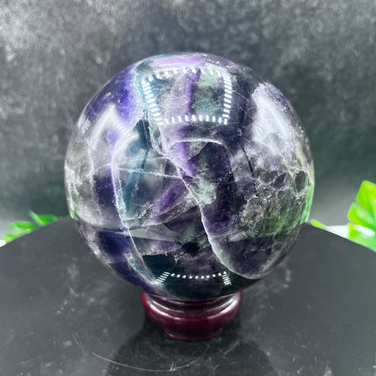 Rainbow Fluorite Sphere