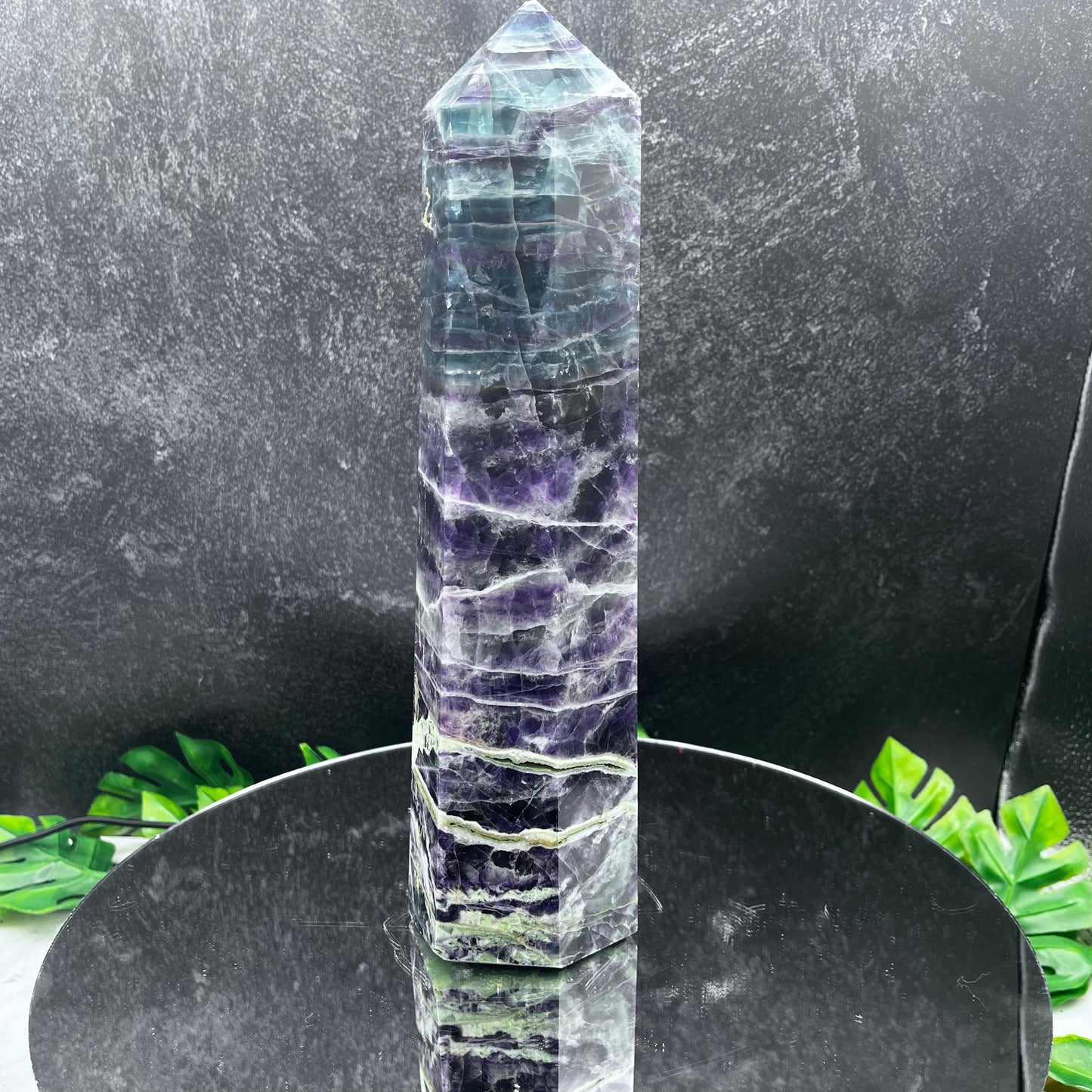 Rainbow Fluorite Tower