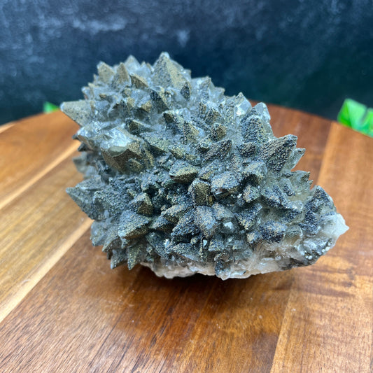 Chalcopyrite on Dogtooth Calcite