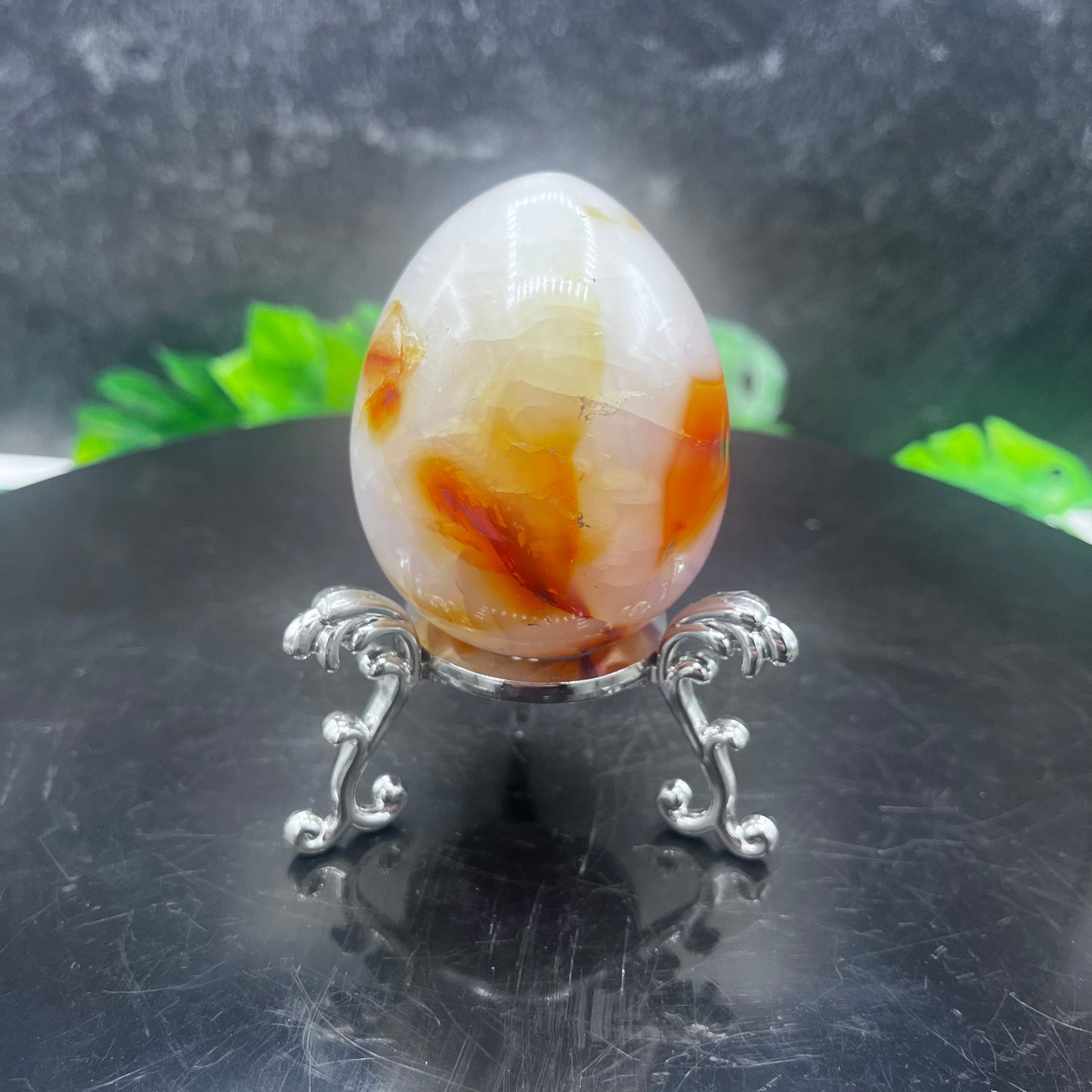 Carnelian Agate Egg