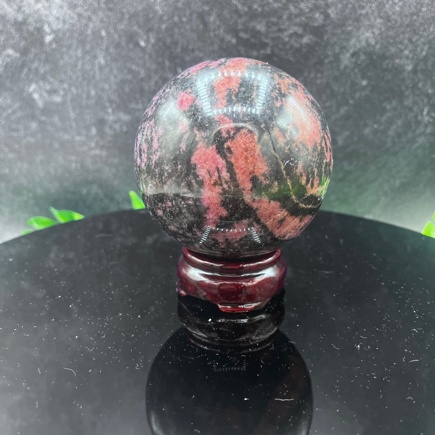 Pink Rhodonite Sphere