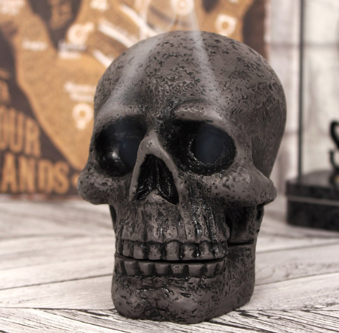 Skull Incense Cone Holder