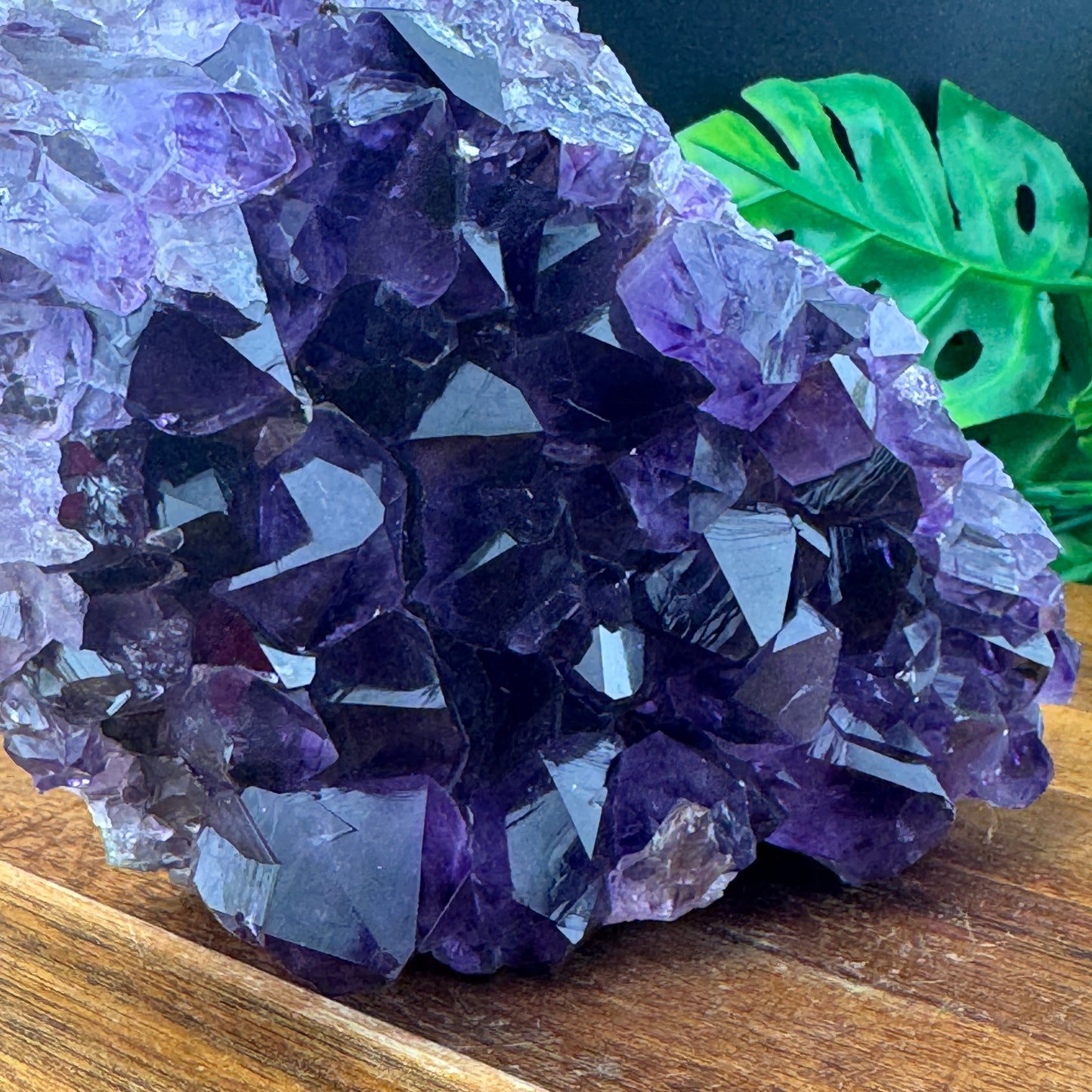 Grape Jelly Amethyst Cluster