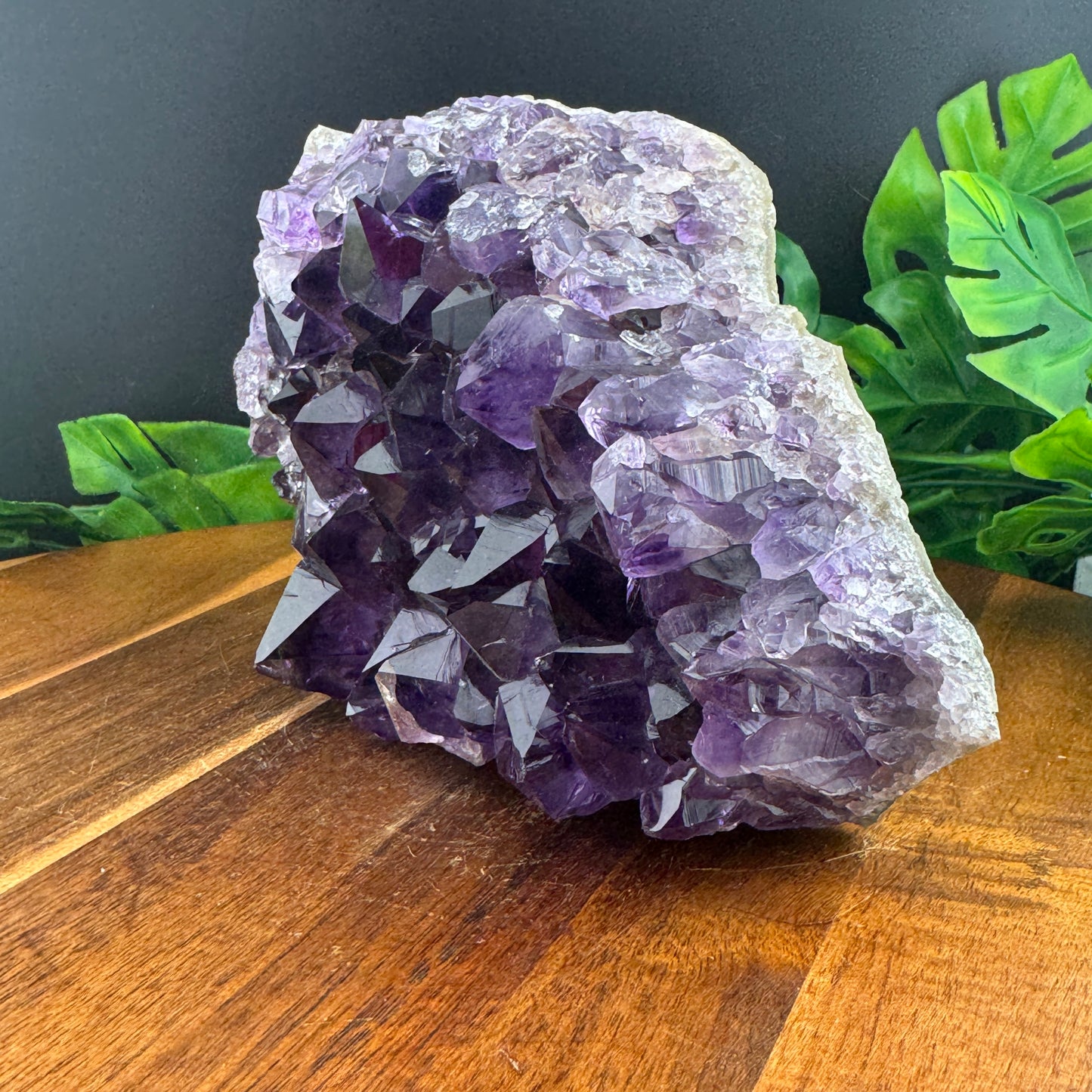 Grape Jelly Amethyst Cluster