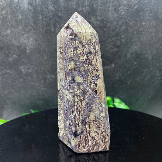 Purple Sphalerite Tower