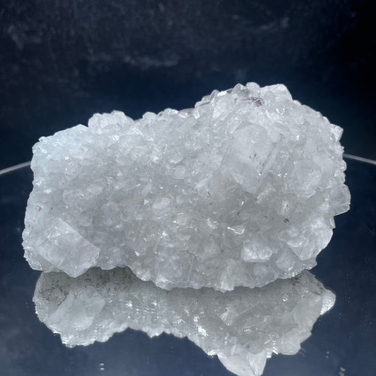 Cubic Calcite on Apophyllte