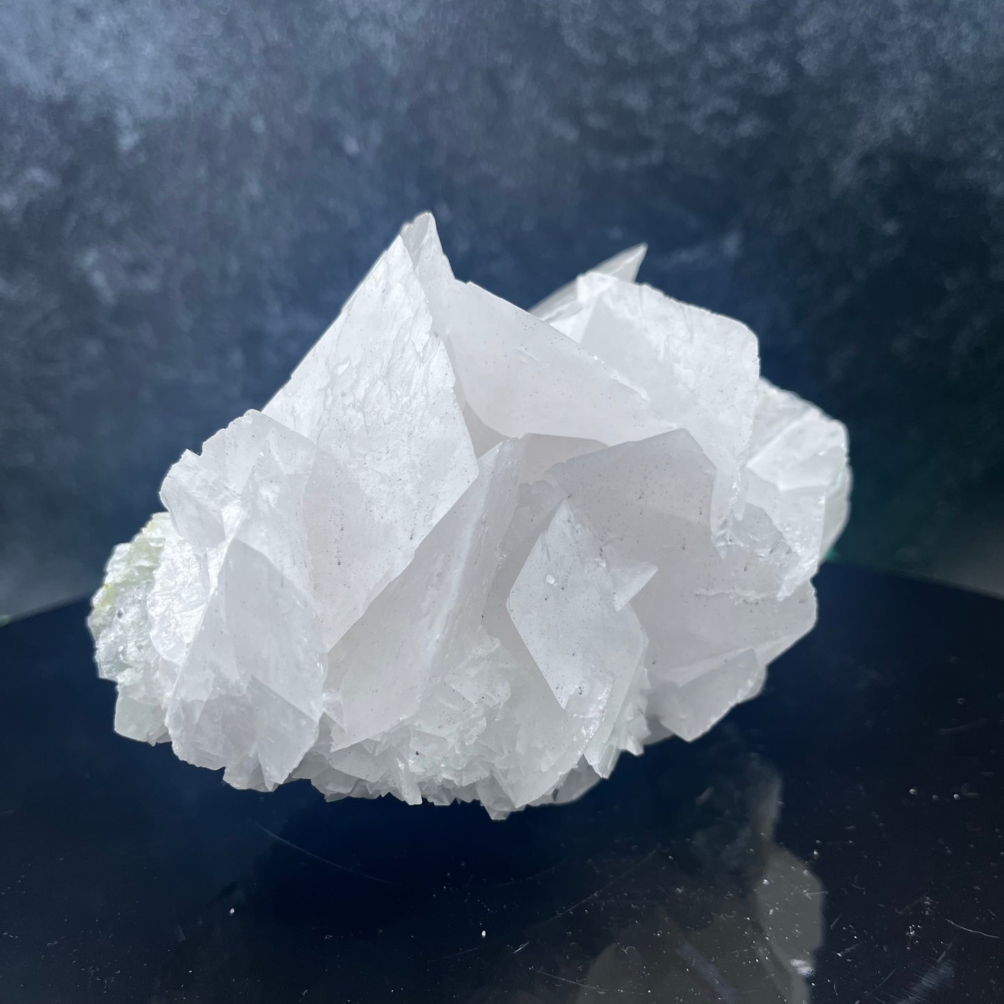 Fluorite in Bladed Calcite