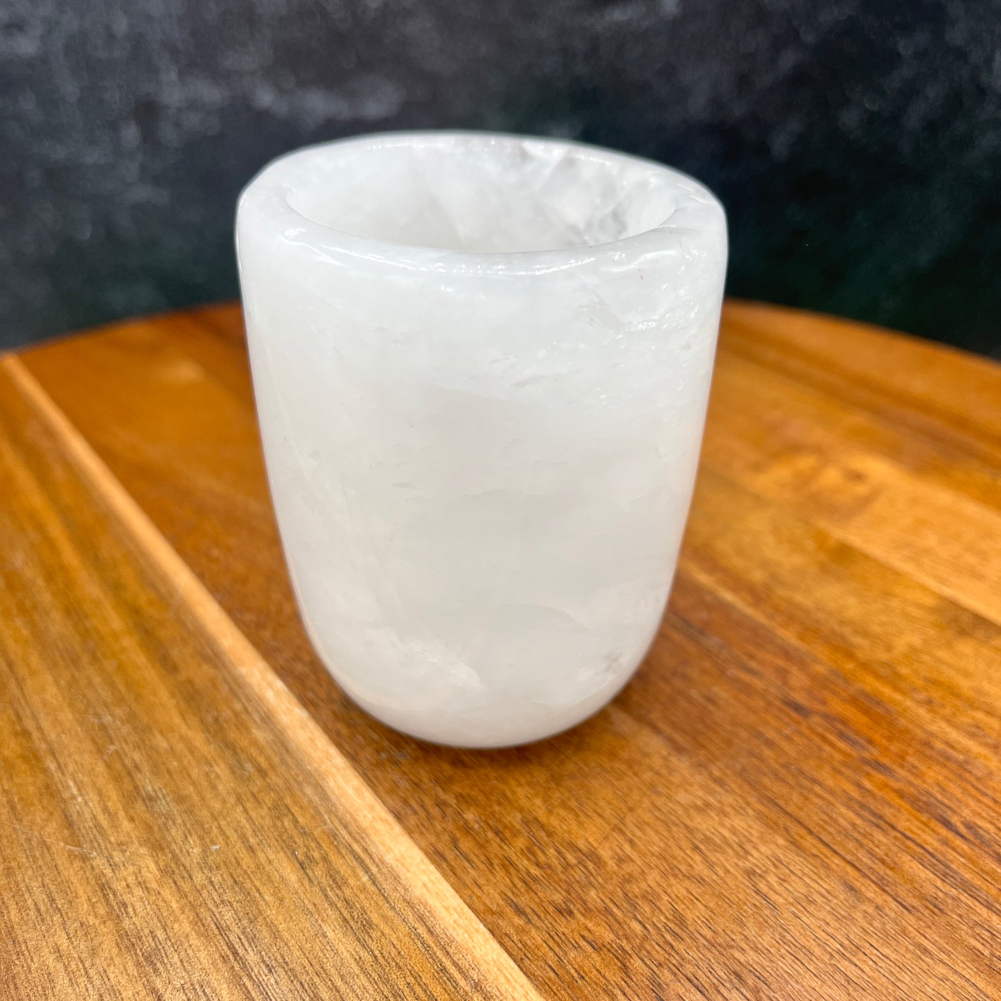 Clear Quartz Ritual Cup