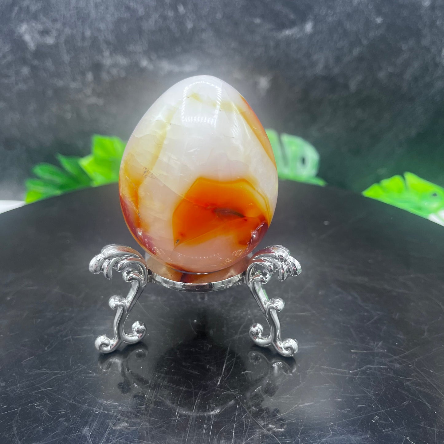 Carnelian Agate Egg