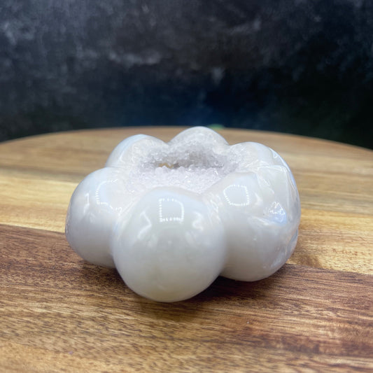 Druzy Agate Pumpkin