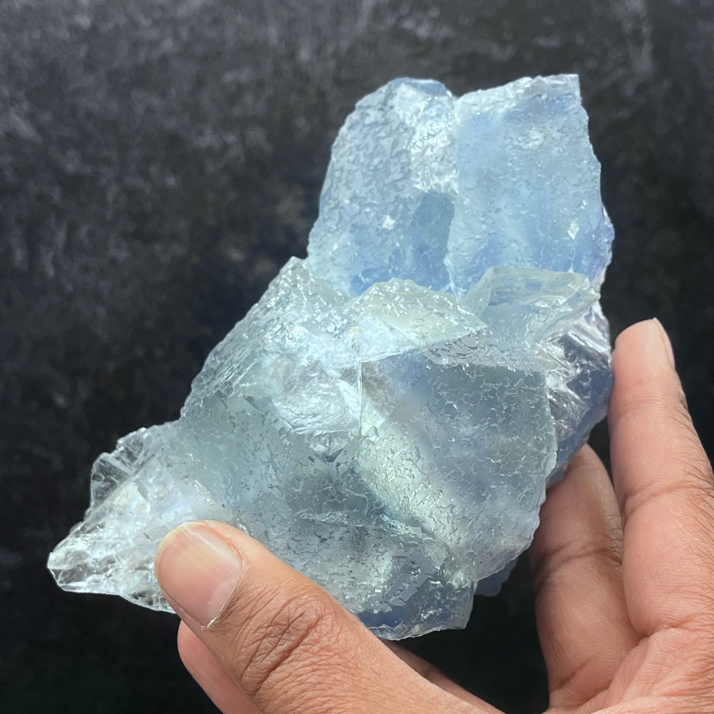 Blue Bi Color Fluorite