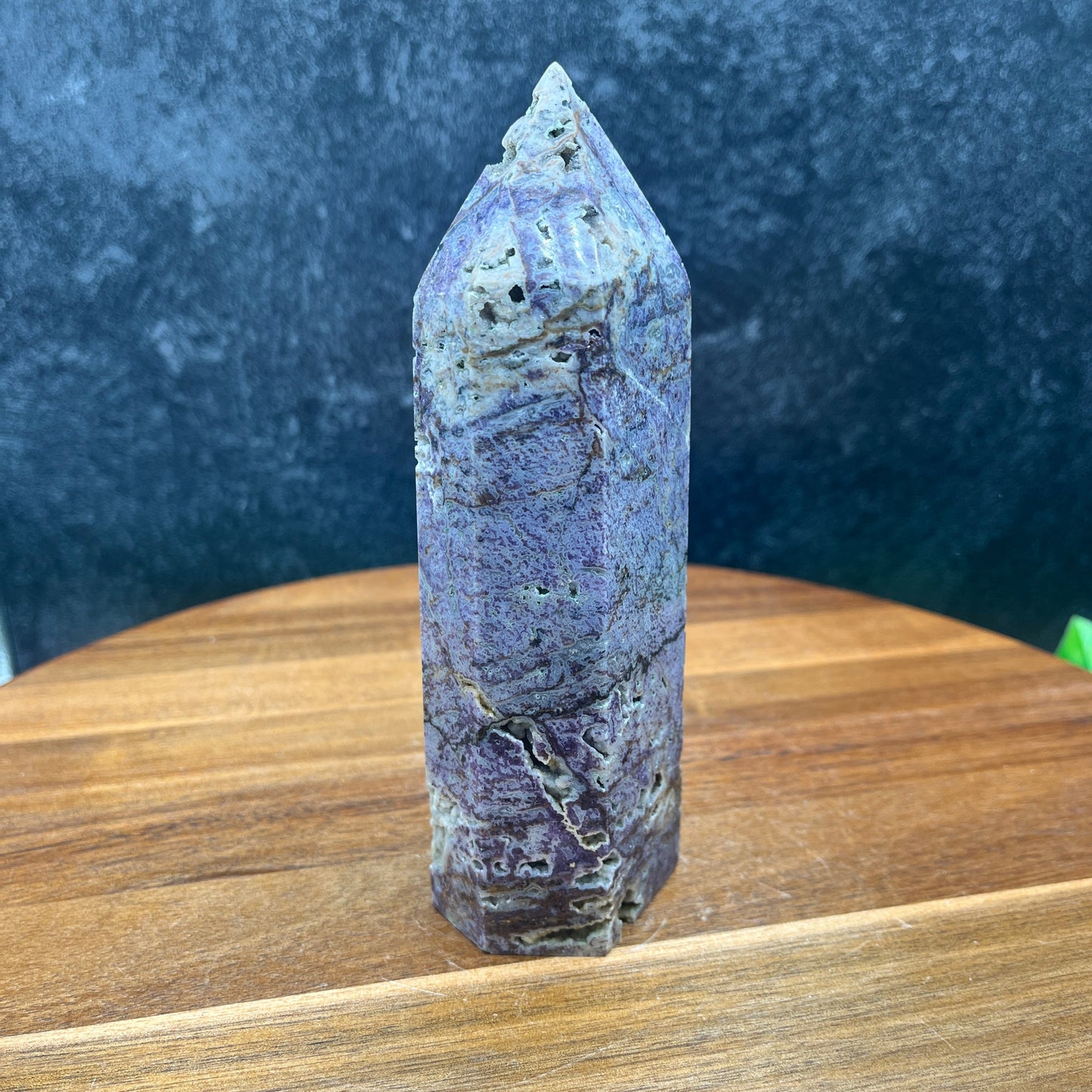Purple Sphalerite Tower