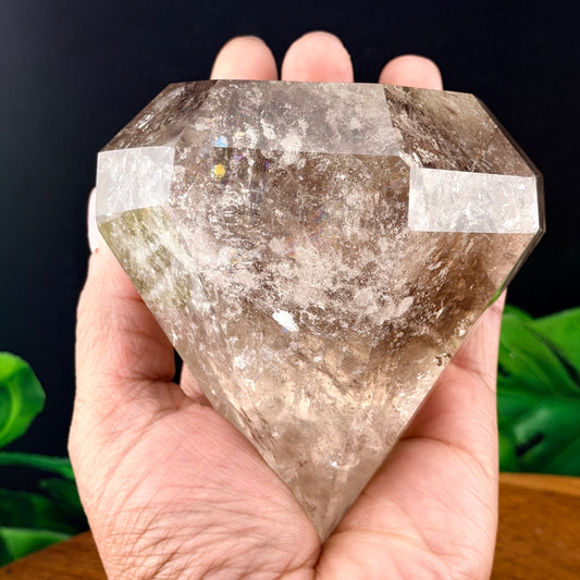 XL Smoky Quartz Diamond