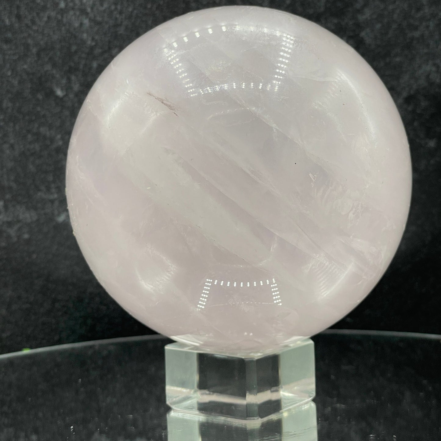 Light Pink Rose Quartz Sphere